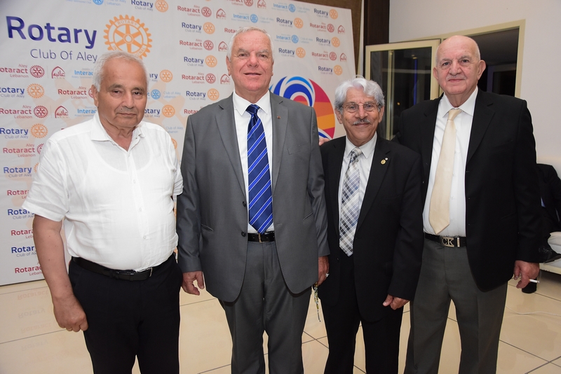 Rotary Rotaract and Interact Handing Over